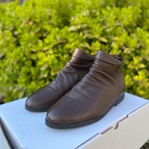 💼Jack Sprat Brown Leather Ankle Boots💼